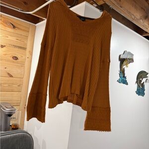 Rust Orange Daytrip Sweater